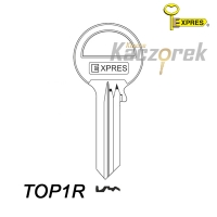 Expres 207 - klucz surowy mosiężny - TOP1R